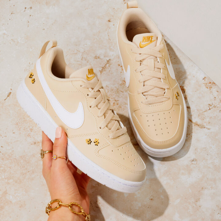 Beige Nike Trainers