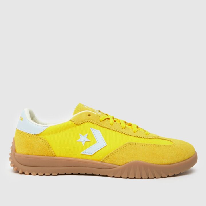 converse run star trainer yellow