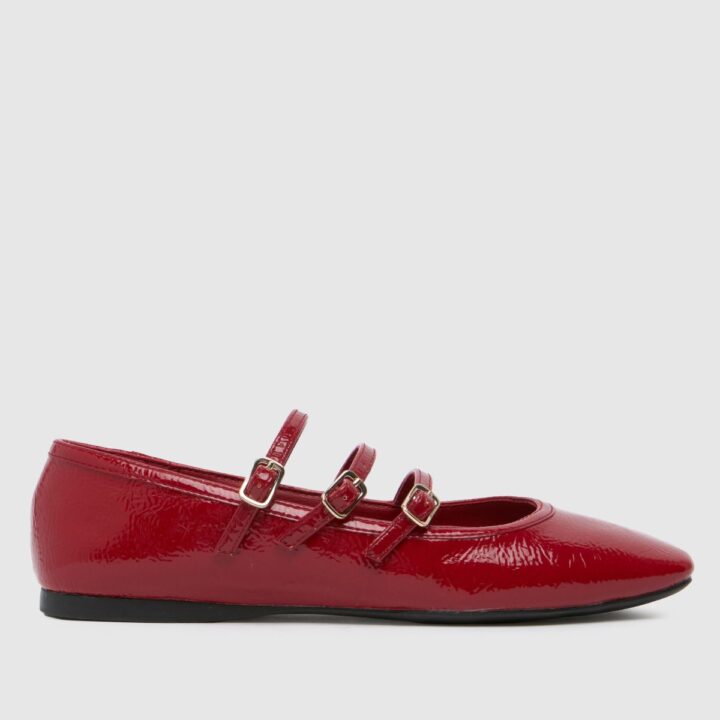 schuh lianna mary-jane ballet shoes i red