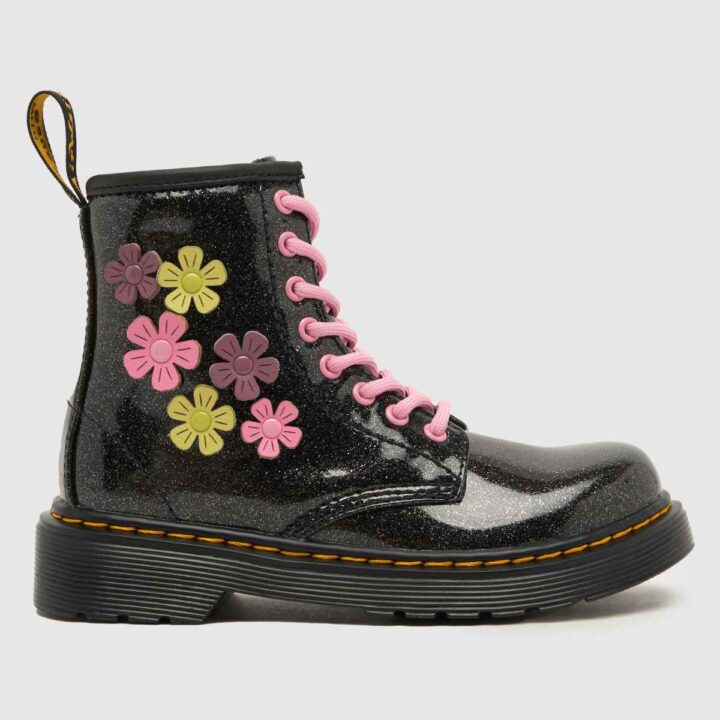 Dr Martens Black 1460 Glitter Boot