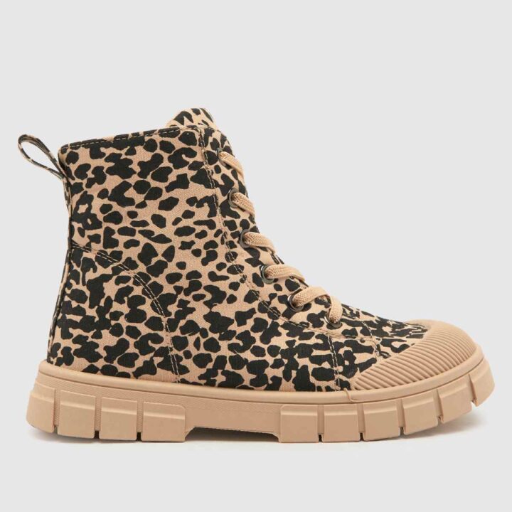 schuh Brown Beige boot