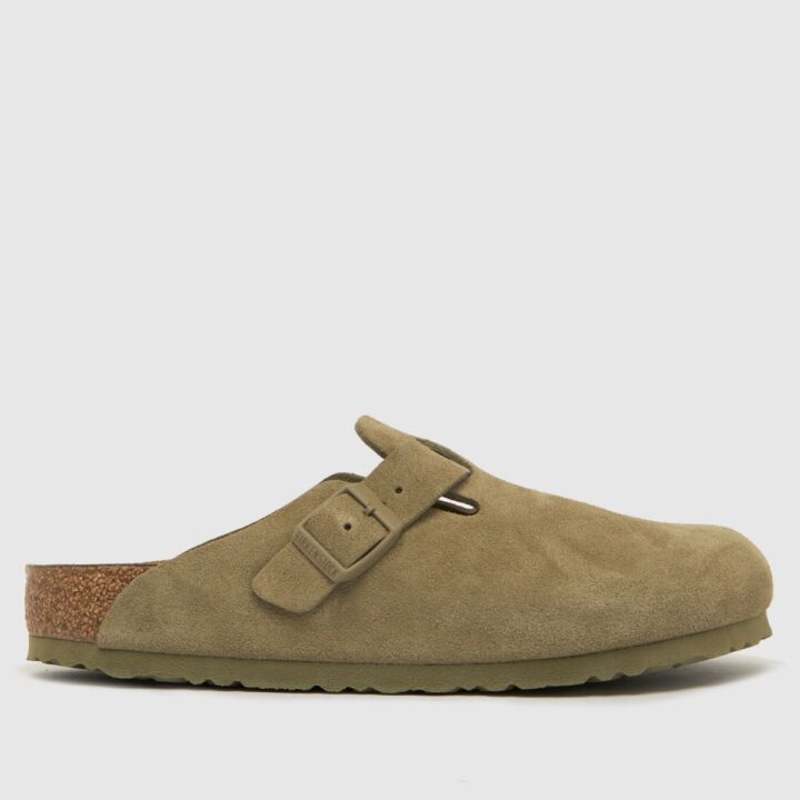 BIRKENSTOCK Boston Green Clog Shoes