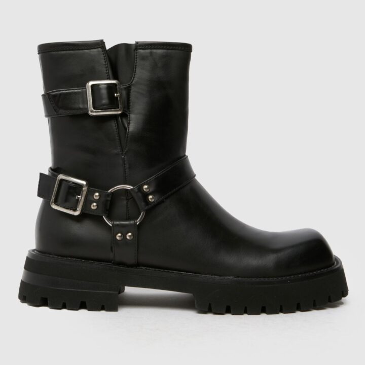 SIMMI milton biker boot in black