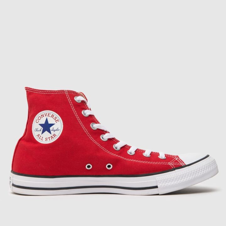 Converse All Star Hi in Red